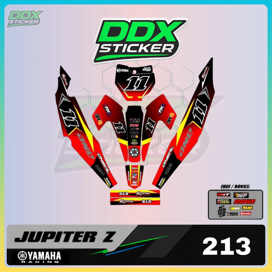 Sticker RBT Jupiter Z Burhan Set Full Body